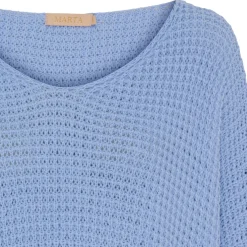 Marta Du Chateau dame strik MdcMille 18236 - Skyblue