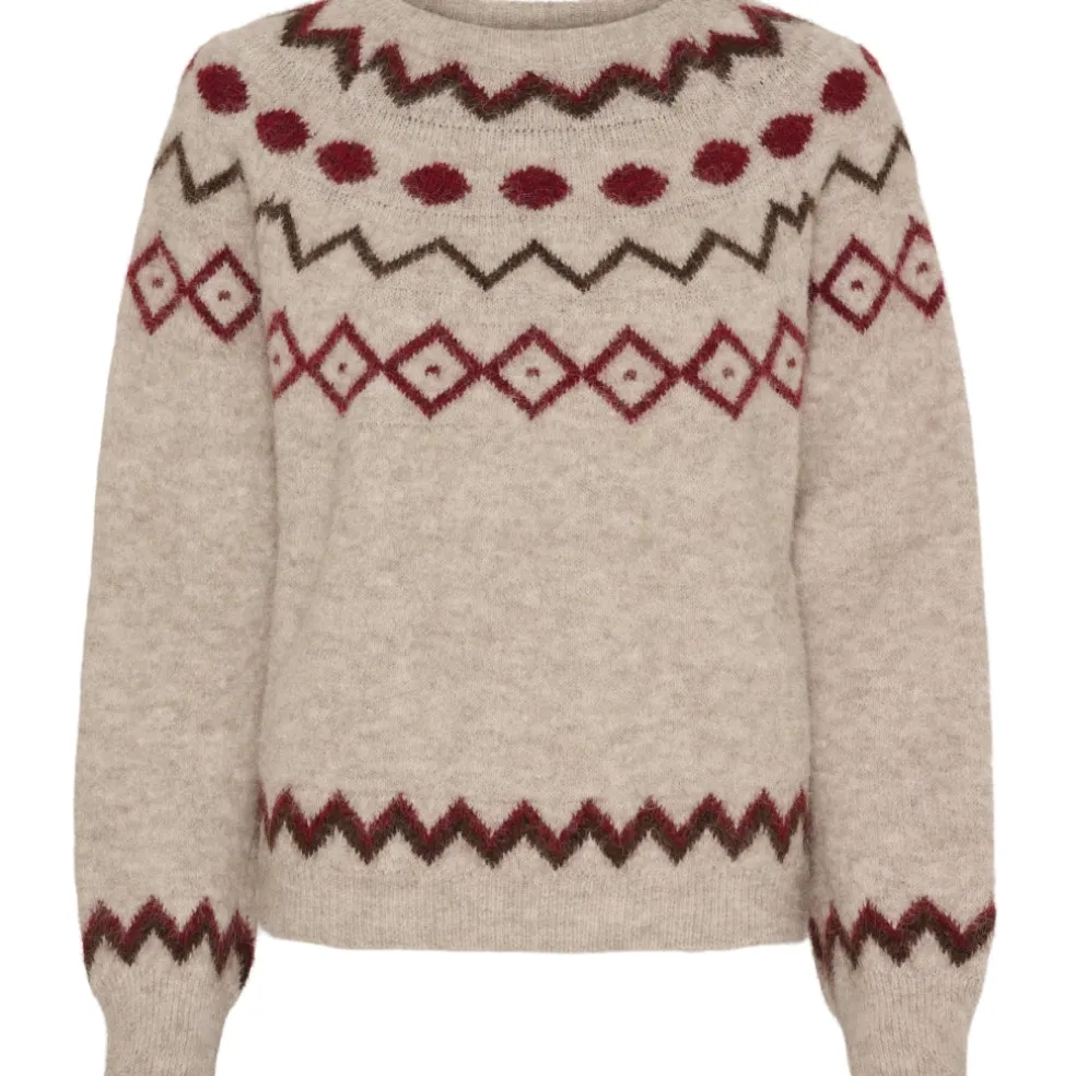 Marta du Chateau dame strik MdcBranda 8152 - Camel9504