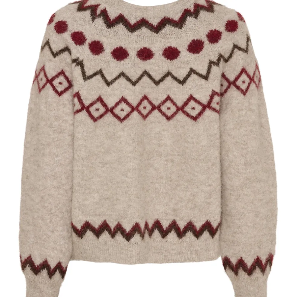 Marta du Chateau dame strik MdcBranda 8152 - Camel9504