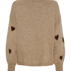 Marta du Chateau dame strik MdcClover 9582 - Fango