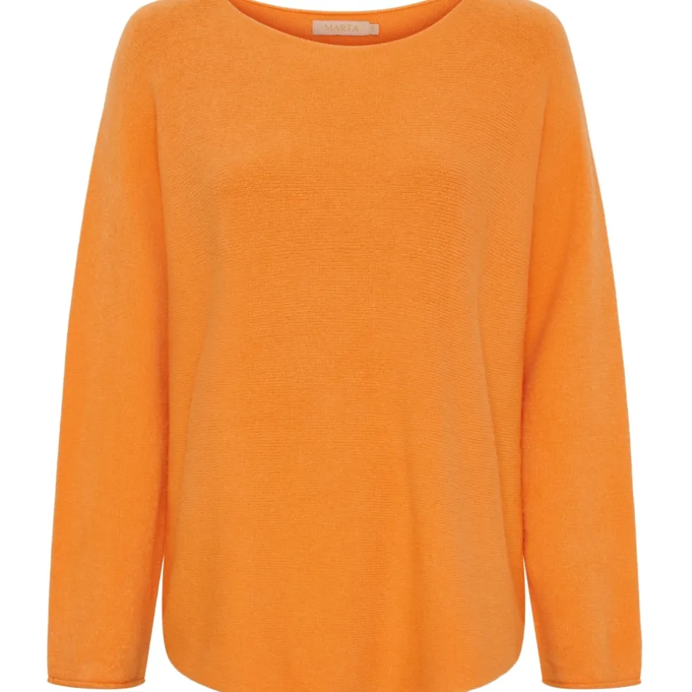 Marta Du Chateau dame strik MDCDagmar 5001 - Orange14472