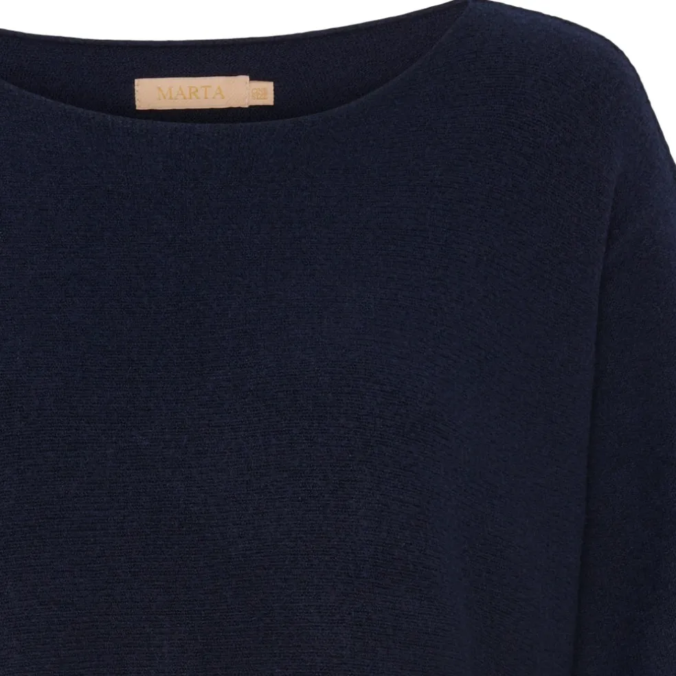 Marta Du Chateau dame strik MdcSia 5003 - AW navy