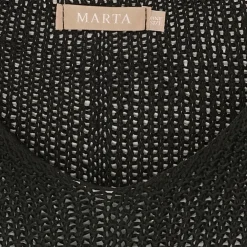 Marta Du Chateau dame strik 7010 - Black