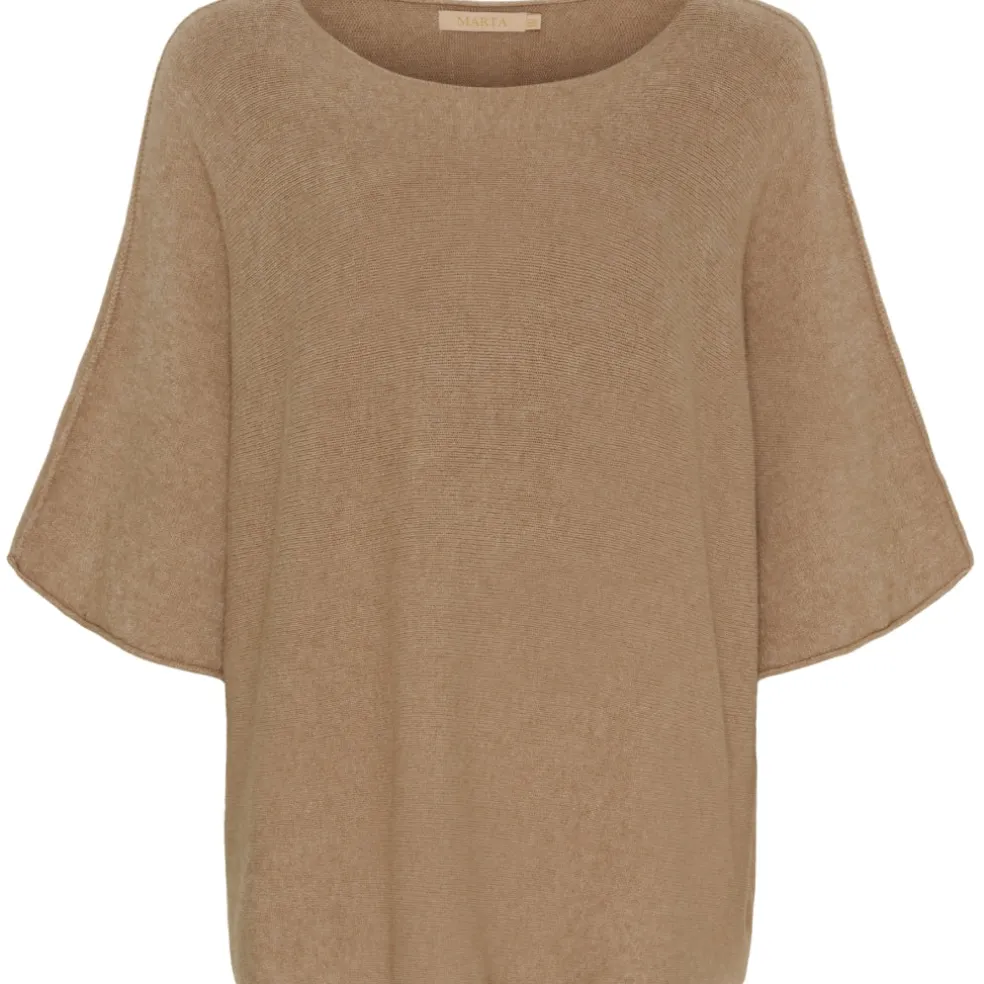 Marta Du Chateau dame strik MdcSia 5003 - Camel