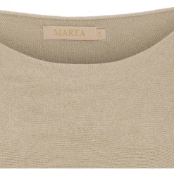 Marta Du Chateau dame strik MDCDagmar 5001 - Cashmere2658