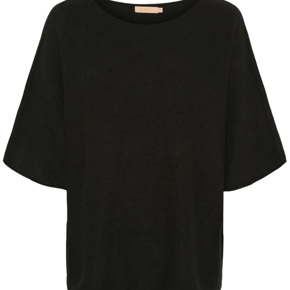 Marta Du Chateau dame strik MdcSia 5003 - Black