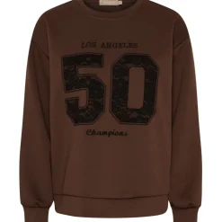 Marta du Chateau dame sweatshirt MdcLiora 58512M - Moro/Black