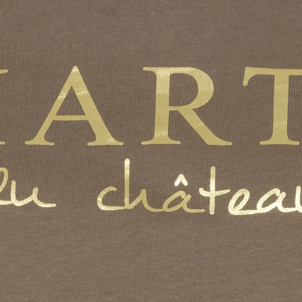 Marta du Chateau dame sweatshirt MdcAnnemette J-639 - Fango