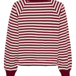 Marta du Chateau dame sweatshirt MdcFenja 38817 - Bordeaux/Moro