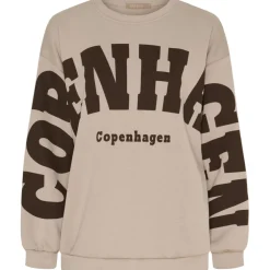 Marta du Chateau dame sweatshirt MdcHibiscus 22659 - Beige new