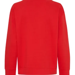 Marta du Chateau dame sweatshirt MdcAnnemette J-639 - Red