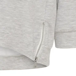 Marta du Chateau dame sweatshirt MdcCerise 258026 - GreyMelange02