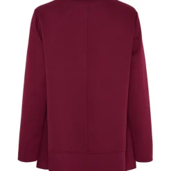 Marta du Chateau dame sweatshirt MdcCharline 85783 - Wine