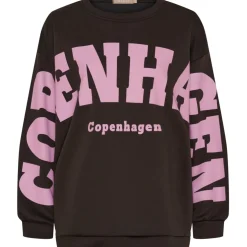 Marta du Chateau dame sweatshirt MdcHibiscus 22659 - Moro