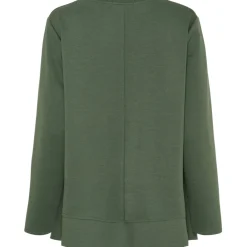 Marta du Chateau dame sweatshirt MdcCharline 85783 - Military