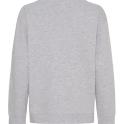 Marta du Chateau dame sweatshirt MdcAnnemette J-639 - Grey Melange