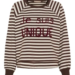 Marta du Chateau dame sweatshirt MdcFenja 38817 - Moro/Bordeaux