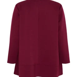 Marta du Chateau dame sweatshirt MdcPine 85783-1 - Bordeaux6269