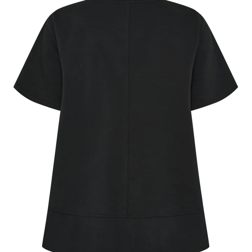 Marta du Chateau dame sweatshirt MdcLavender 258919 - Nero