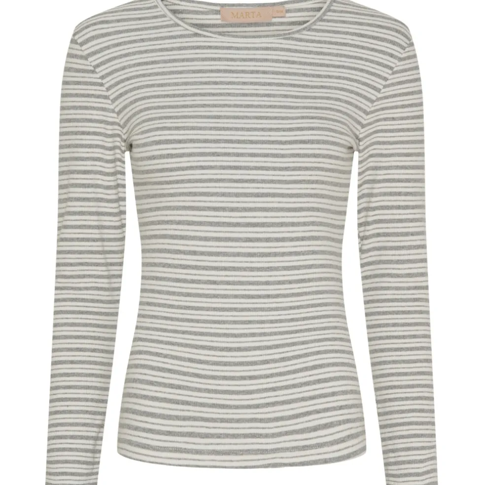 Marta du Chateau dame tee MdcChristel 6452 - Melange10/Cream