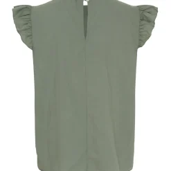 Marta Du Chateau dame top MdcAmber - Kaki2828