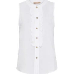 Marta du Chateau dame top MdcMalene 258356 - Optical White