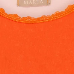 Marta du Chateau dame top MdcNoelie 258034 - Arancio3355