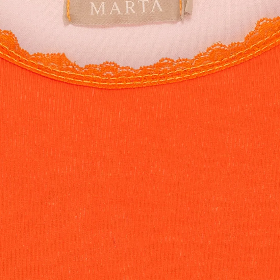 Marta du Chateau dame top MdcNoelie 258034 - Arancio3355