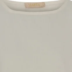 Marta Du Chateau dame top MdcKasimira - Sabbia