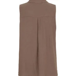 Marta du Chateau dame top MdcMalene 258356 - Cold brown