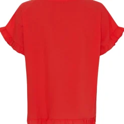 Marta Du Chateau dame top MdcKasimira - Rosso