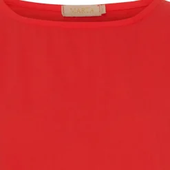 Marta Du Chateau dame top MdcKasimira - Rosso