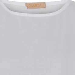 Marta Du Chateau dame top MdcKasimira - White