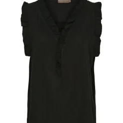 Marta Du Chateau dame top MdcElke - Black