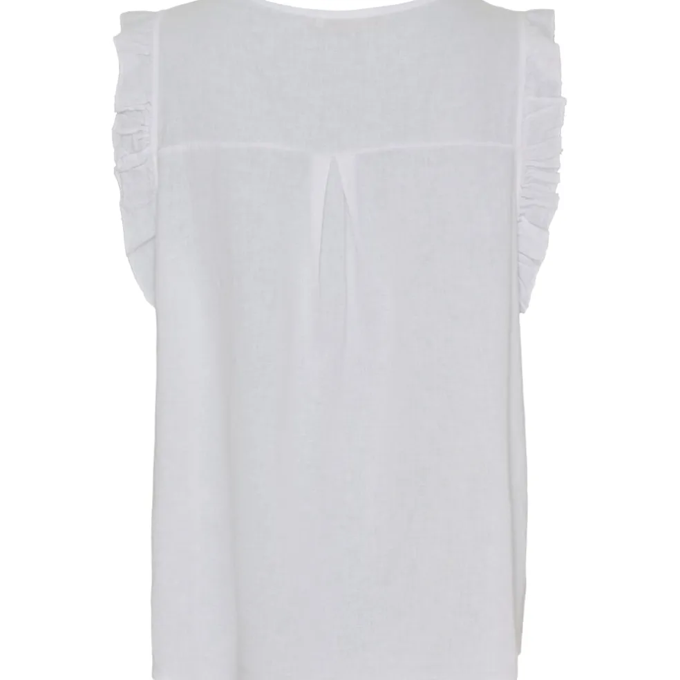Marta Du Chateau dame top MdcElke - White