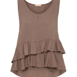 Marta Du Chateau dame top 84511 - Cold brown