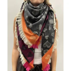 Marta du Chateau dame tørklæde MdcSoraka BA-1499 - Black