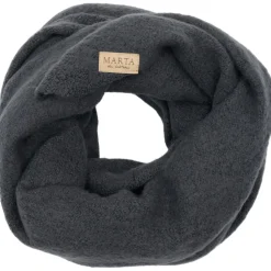 Marta Du Chateau dame tørklæde 194007 - Dark Grey