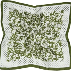 Marta du Chateau dame tørklæde MdcJuline FA-Scarf - Green31215