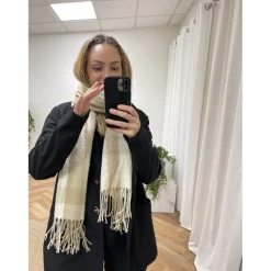 Marta Du Chateau dame tørklæde 182302 - Beige