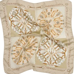 Marta du Chateau dame tørklæde MdcJuline FA1-Scarf - LightTaupe175