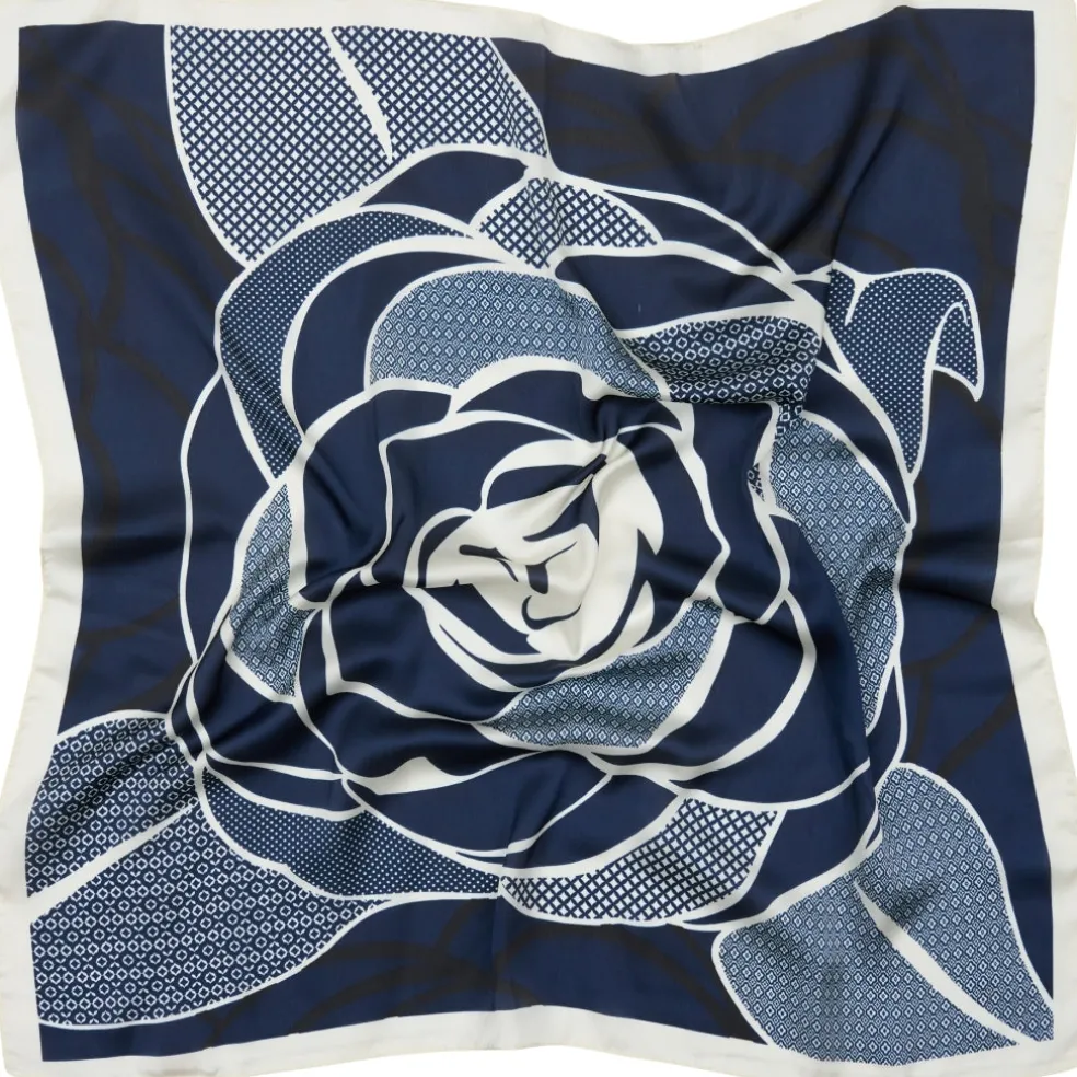 Marta du Chateau dame tørklæde MdcJuline FA-Scarf - Blue31240