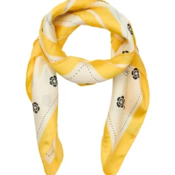 Marta du Chateau dame tørklæde MdcEliane FA-Scarf - Yellow1473