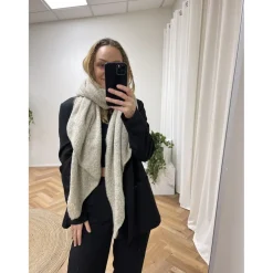 Marta Du Chateau dame tørklæde 194007 - Beige