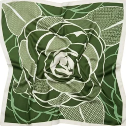 Marta du Chateau dame tørklæde MdcJuline FA-Scarf - Green31240