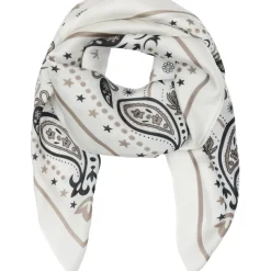 Marta du Chateau dame tørklæde MdcJuline FA-Scarf - White31237