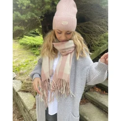 Marta Du Chateau dame tørklæde 182302 - Rose