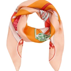 Marta du Chateau dame tørklæde MdcJuline FA1-Scarf - Orange176