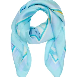Marta du Chateau dame tørklæde MdcJuline FA1-Scarf - Blue24