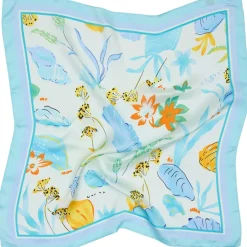 Marta du Chateau dame tørklæde MdcJuline FA1-Scarf - Blue24